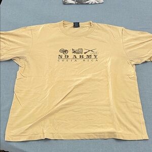 Costa Rica Graphic Tan T-Shirt